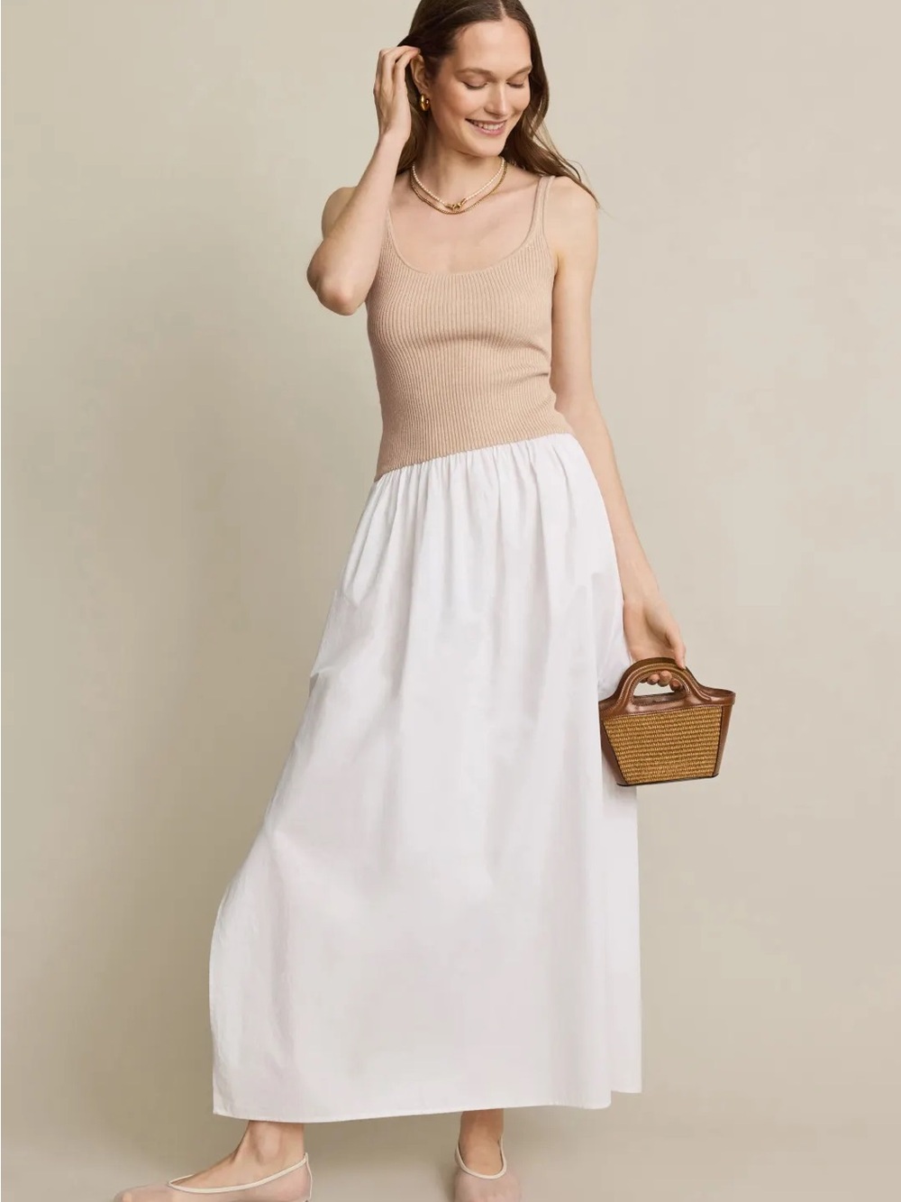 Naadam Cotton Cashmere Dress